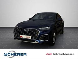 Navarrablau metallic (metallic) Gebraucht 2023 Audi Q5 Sportback Business SUV | 48.800 € (Etwas zu teuer)