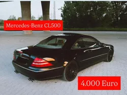 Schwarz Gebraucht 2000 Mercedes CL500 Coupé | 4.000 €