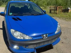 Blau Gebraucht 2002 Peugeot 206 Kleinwagen | 599 € (Fairer Preis)