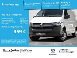 Candyweiß Gebraucht 2025 VW T6.1 Van | 35.450 € (Guter Preis)