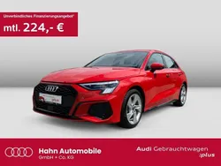 Rot Gebraucht 2024 Audi A3 Sportback S-Line Limousine | 32.960 € (Superpreis)
