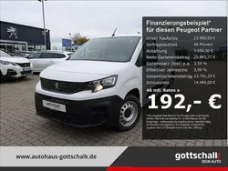 Weiß Gebraucht 2024 Peugeot Partner Premium Van / Kleinbus | 23.990 € (Teuer)