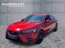 Premium crystal red (rot) Gebraucht 2024 Honda Civic Advance Limousine | 38.870 € (Teuer)