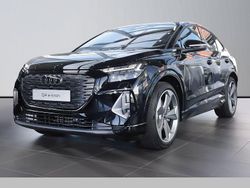 Mythosschwarz metallic Neu 2025 Audi Q4 e-tron Sport SUV | 62.100 € (Teuer)