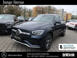 Cavansitblau (metallic) Gebraucht 2021 Mercedes GLC300e AMG SUV | 39.950 € (Fairer Preis)