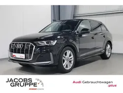 Schwarz Gebraucht 2022 Audi Q7 S-Line SUV | 56.319 € (Guter Preis)