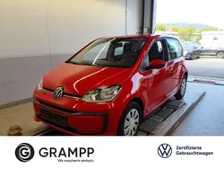 Rot Gebraucht 2021 VW up! move up! Kleinwagen | 9.940 € (Guter Preis)