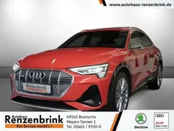 Rot (y6 catalunyarot metallic) Gebraucht 2020 Audi e-tron Sportback Advanced SUV | 37.747 €