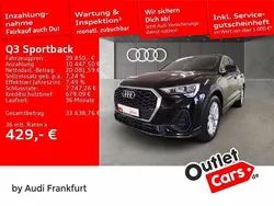 Mythosschwarz metallic Gebraucht 2021 Audi Q3 Sportback Ambiente SUV | 29.850 € (Guter Preis)