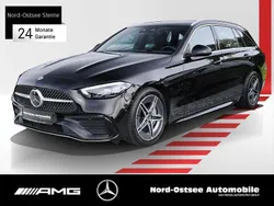 Unilack schwarz Gebraucht 2024 Mercedes C220 AMG Kombi | 36.690 € (Guter Preis)