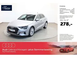 Silber Gebraucht 2024 Audi A3 Sportback Advanced Limousine | 29.940 € (Superpreis)