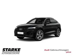 Mythosschwarz metallic Gebraucht 2024 Audi Q5 Sportback S-Line SUV | 49.430 € (Guter Preis)
