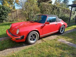 Rot Gebraucht 1988 Porsche 911 Cabrio | 60.000 €