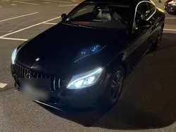 Schwarz Gebraucht 2015 Mercedes C250 AMG line Coupé | 21.900 € (Fairer Preis)