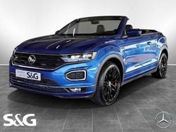 Ravennablau Gebraucht 2022 VW T-Roc Cabriolet R-line Cabrio | 26.870 € (Guter Preis)
