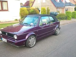 Violet Gebraucht 1993 VW Golf Cabriolet Cabrio | 11.000 €