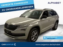 Stahl grau uni Gebraucht 2021 Skoda Kodiaq SportLine SUV | 28.807 € (Fairer Preis)