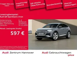 C2 kieselgrau Gebraucht 2022 Audi Q4 e-tron S-Line SUV | 35.350 € (Guter Preis)
