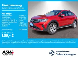 Kings red metallic Gebraucht 2025 VW Taigo Life SUV | 26.960 € (Fairer Preis)