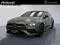 Grau Gebraucht 2021 Mercedes CLA250e Shooting Brake AMG Kombi | 31.870 € (Etwas zu teuer)