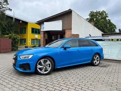 Blau Gebraucht 2021 Audi A4 S-Line Kombi | 28.997 € (Etwas zu teuer)