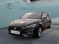 Schwarz Gebraucht 2024 Seat Leon ST FR Kombi | 28.240 € (Fairer Preis)