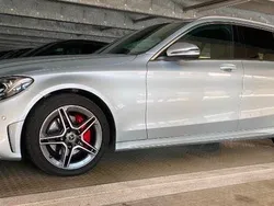 Silber Gebraucht 2020 Mercedes C200 AMG line Kombi | 21.500 € (Fairer Preis)
