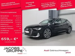 Brillantschwarz Gebraucht 2024 Audi S6 Basis Kombi | 67.280 € (Guter Preis)