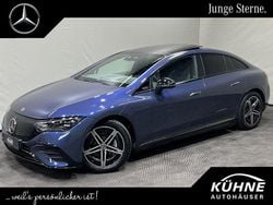 Lack sodalithblau Gebraucht 2024 Mercedes EQE350 AMG Line Premium Plus Limousine | 50.950 € (Guter Preis)