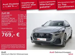 Daytonagrau perleffekt Gebraucht 2021 Audi Q8 Ambiente SUV | 62.989 € (Fairer Preis)