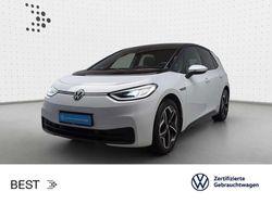 Gletscherweiß metallic/schwarz Gebraucht 2021 VW ID.3 Pro Performance Kleinwagen | 21.999 € (Fairer Preis)