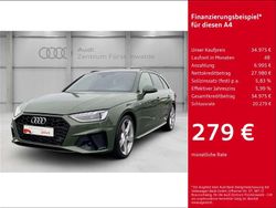 Gruen Gebraucht 2023 Audi A4 S-Line Kombi | 34.975 € (Fairer Preis)