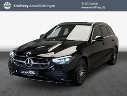 Obsidianschwarz metallic Gebraucht 2025 Mercedes C200 Avantgarde Kombi | 48.950 €