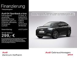 Mythosschwarz metallic Gebraucht 2022 Audi Q4 e-tron SUV | 37.930 € (Etwas zu teuer)