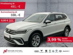 Pure white Gebraucht 2023 VW Tiguan Allspace Life SUV | 31.860 € (Guter Preis)