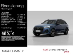 Ascariblau metallic Gebraucht 2024 Audi Q7 S-Line SUV | 83.480 € (Fairer Preis)