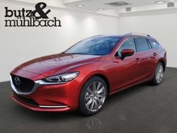 Soul crystal red Gebraucht 2024 Mazda 6 Exclusive-Line Kombi | 32.990 € (Guter Preis)