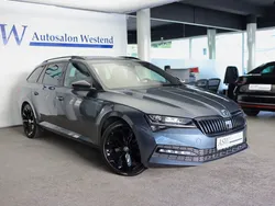 Quarzgrau Gebraucht 2021 Skoda Superb SportLine Kombi | 35.980 € (Etwas zu teuer)