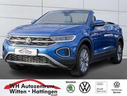 Ravennablau metallic Gebraucht 2023 VW T-Roc Cabriolet Style Cabrio | 23.760 € (Guter Preis)