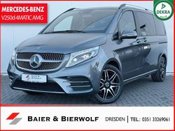 Grau Gebraucht 2021 Mercedes V250 AMG line Van / Kleinbus | 44.990 € (Guter Preis)