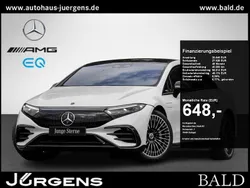 Manufaktur diamantweiss bright Gebraucht 2022 Mercedes EQS450+ AMG Limousine | 68.690 € (Superpreis)