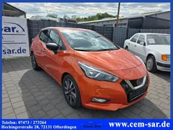 Orange Gebraucht 2018 Nissan Micra N-Way Kleinwagen | 7.850 € (Superpreis)