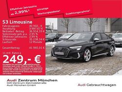 Mythosschwarz metallic Gebraucht 2023 Audi S3 Design Limousine | 40.902 € (Etwas zu teuer)