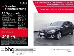 Schwarz Gebraucht 2022 Audi A3 Sportback e-tron Advanced Limousine | 21.920 € (Guter Preis)