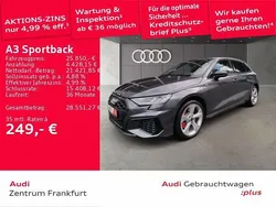 Daytonagrau perleffekt Gebraucht 2022 Audi A3 Sportback e-tron S-Line Limousine | 25.850 € (Guter Preis)