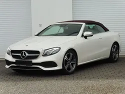 Diamantweiß bright Gebraucht 2018 Mercedes E220 Cabrio | 31.990 € (Fairer Preis)