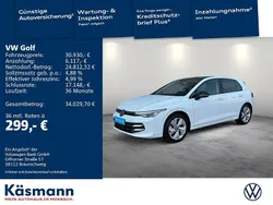 Pure white Gebraucht 2024 VW Golf VIII Goal Limousine | 30.930 € (Guter Preis)
