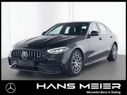 Lack obsidianschwarz Gebraucht 2023 Mercedes C43 AMG Advanced Limousine | 49.790 € (Superpreis)