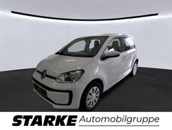 Weiß Gebraucht 2021 VW up! move up! Kleinwagen | 13.430 € (Teuer)