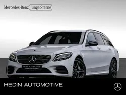 Weiß Gebraucht 2021 Mercedes C180 AMG Kombi | 29.799 € (Guter Preis)